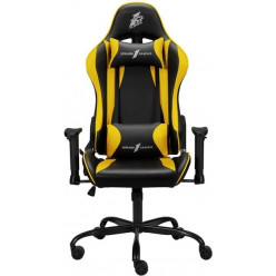 Gaming Chair 1STPLAYER S01 Black&Yellow, PU with Sponge Recombination & Mesh, Molded foam, Reinforced metal frame, 2D armrest, 4 class Gaslift, 60mm Nylon caster, Angle Adjuster:90°-170°,120KG Maximum Weight